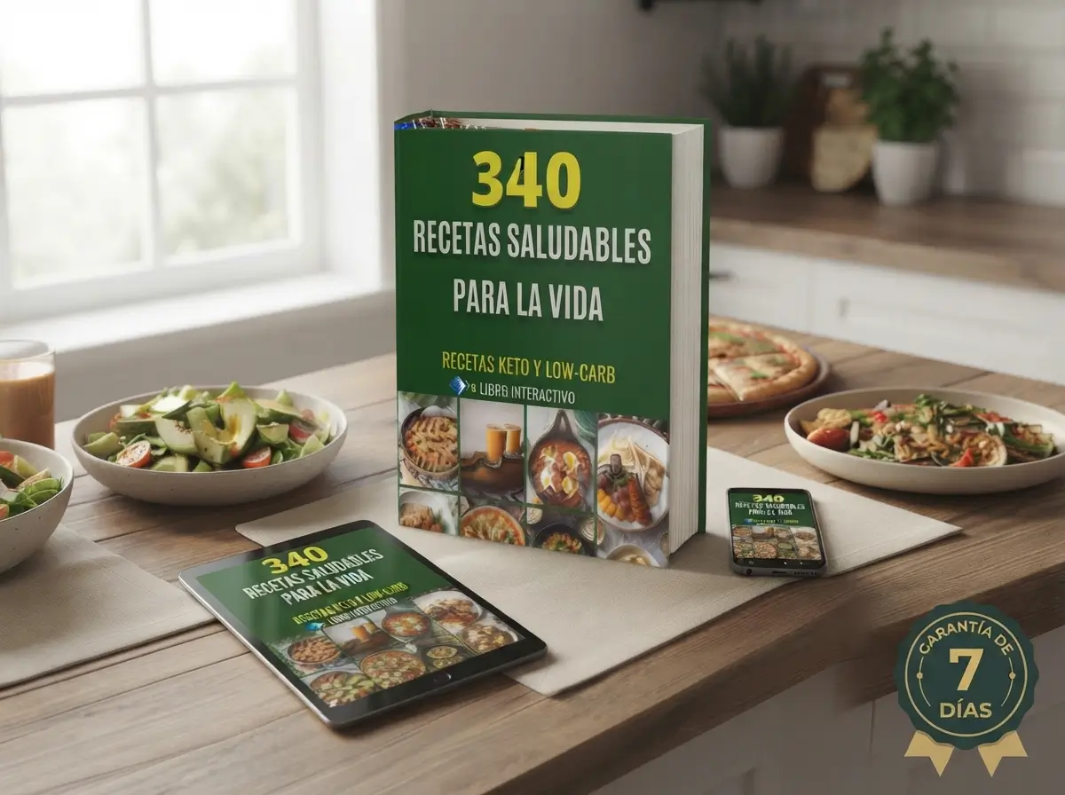 340 Recetas Saludables para la Vida: Reseña 2026  ¿Funciona el Programa de Nutrición Keto y Low-Carb?