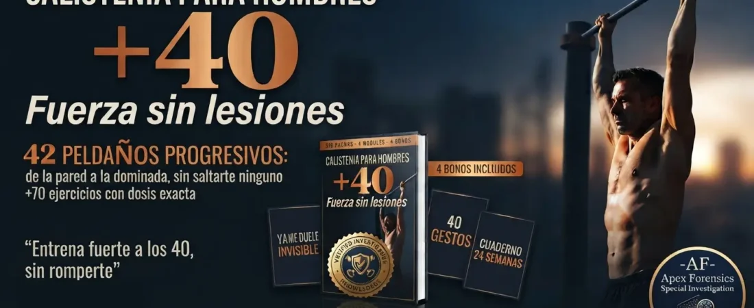 Calistenia para hombres +40: La guía definitiva para recuperar tu físico en casa