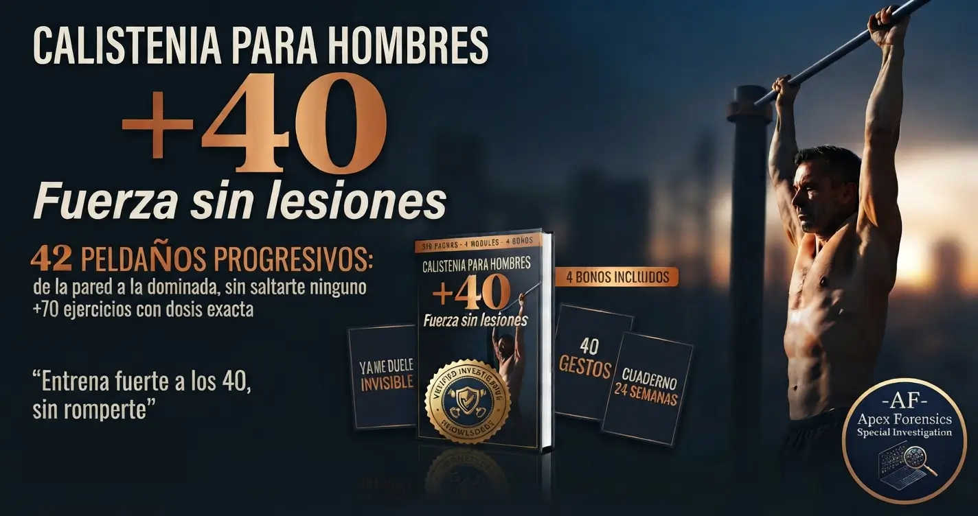 Calistenia para hombres +40: La guía definitiva para recuperar tu físico en casa