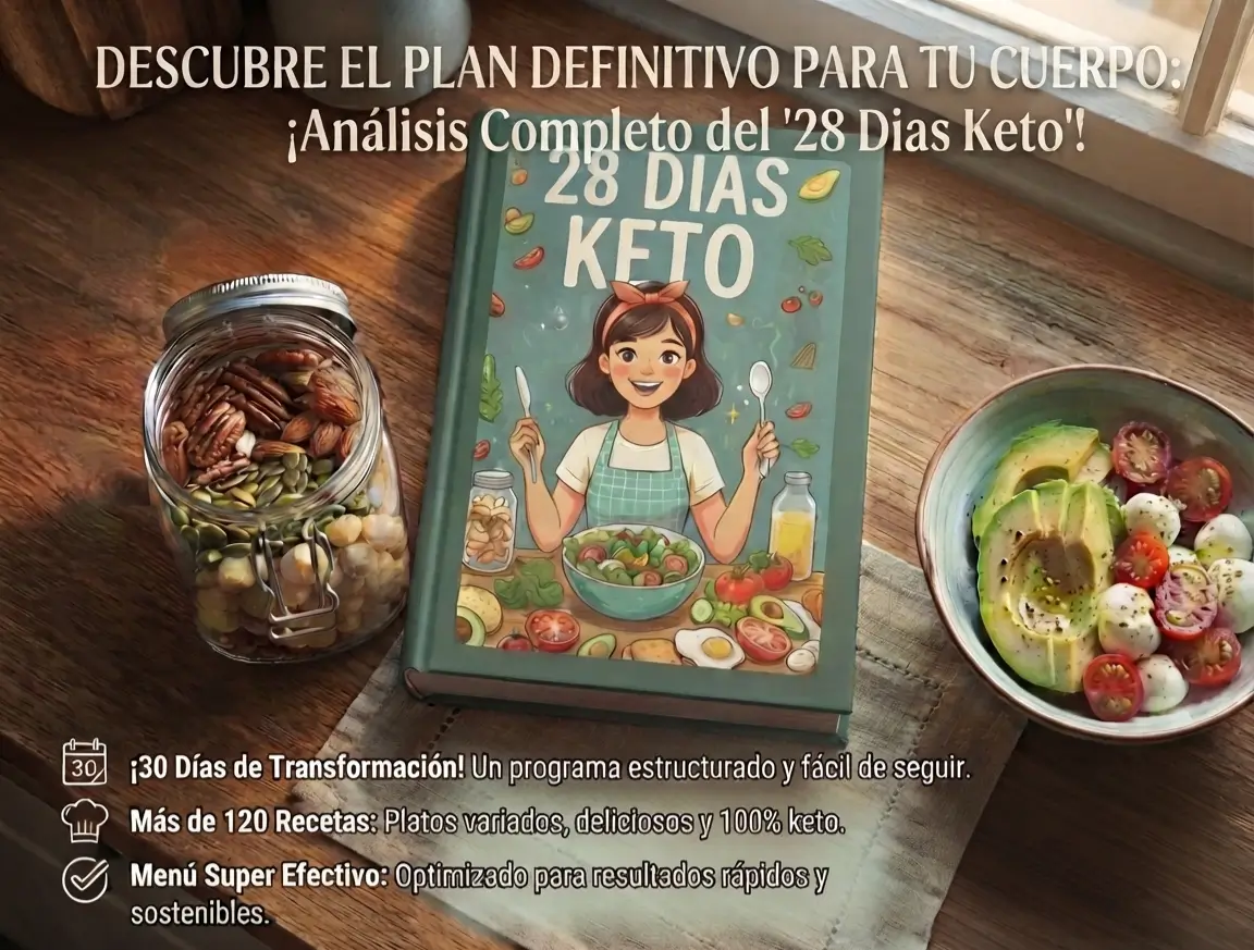 Plan 28 Días Keto: Reseña 2026 ¿Funciona Este Ebook para Perder Peso?